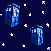 Doctor Who Inspired TARDIS on Starfield