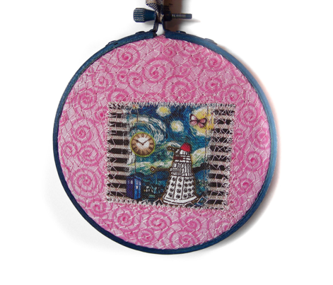 Doctor Who Inspired TARDIS Dalek Collage