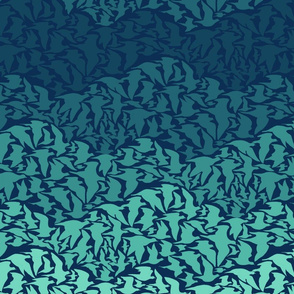 Flight of Pigeon (blue)