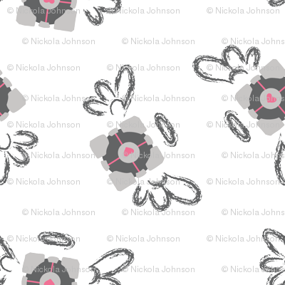 Companion Cube Angel