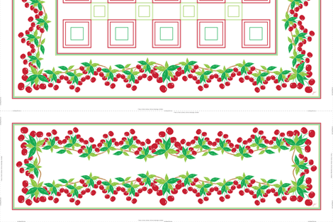 Sweet Cherry Table Topper