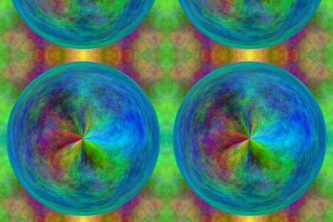 Earth fabric by feebeedee on Spoonflower - custom fabric