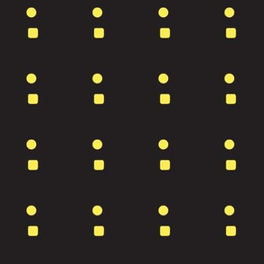 shape glyph dot square - grey