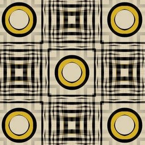 Gingham World (Mustard)
