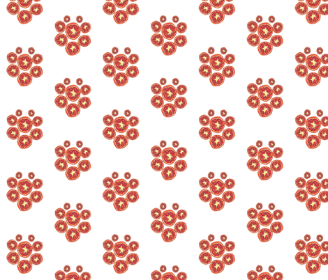 pomegranate fabric by duardo on Spoonflower - custom fabric