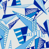 Euclidian Space (blue)