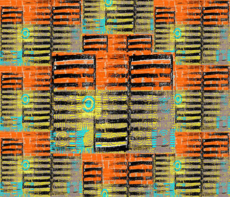 UrbanSightings2 fabric by catail_designs on Spoonflower - custom fabric