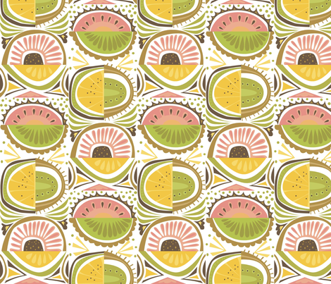 peach_stack fabric by antoniamanda on Spoonflower - custom fabric