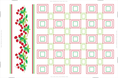 Sweet Cherry Tea Towel
