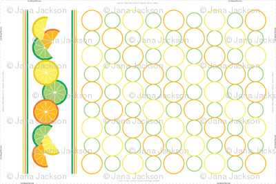 Sunny Citrus Tea Towel