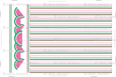 Pink Watermelon Tea Towel