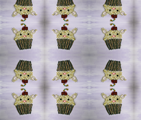 CatCake fabric by toujoursenvogue on Spoonflower - custom fabric