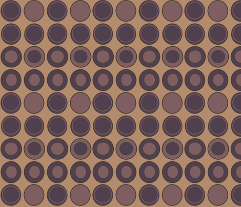 Dark Roast Coffee fabric by arttreedesigns on Spoonflower - custom fabric
