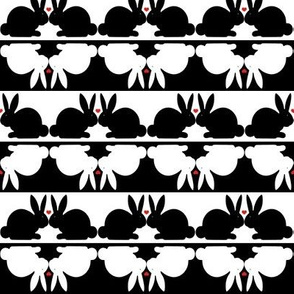 Couple of Bunnies in LOVE