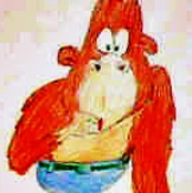 A gorilla with pants 2