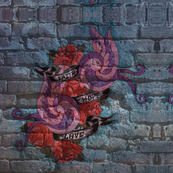 Faith Hope and Love - Graffiti
