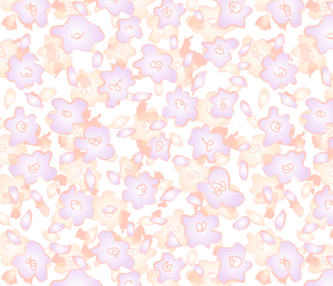 puddleflowersaccents fabric by wordfabric on Spoonflower - custom fabric