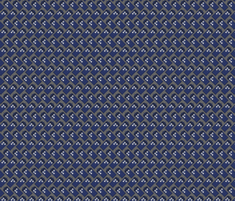 Doctor who diagonal tardis on gray fabric by spacefem on Spoonflower - custom fabric