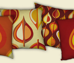 Ever-autumn cushion panels