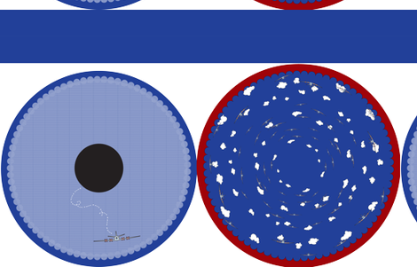 airplane circle skirt for toddlers