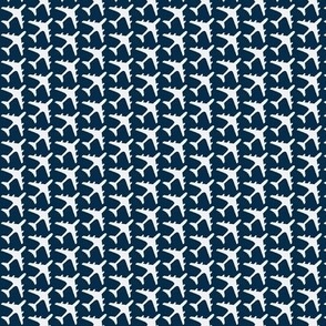 Airplanes for Hunter Jack in deep blue