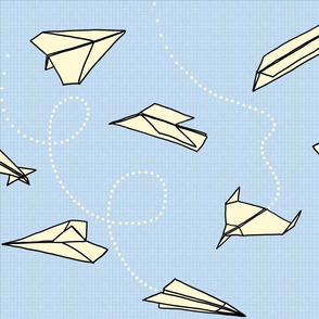 FOLDED PAPER AEROPLANES