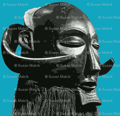 Mask with Horns