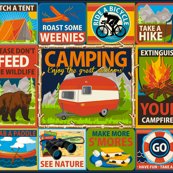 Camping Crests