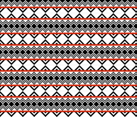 BlackRedChevron