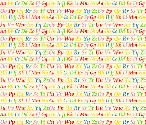 Writing Paper fabric by anikabee on Spoonflower - custom fabric