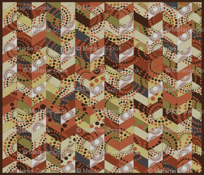 Dusty Cheater Quilt