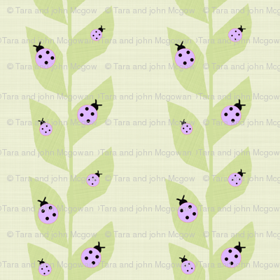 Lavender Ladybugs
