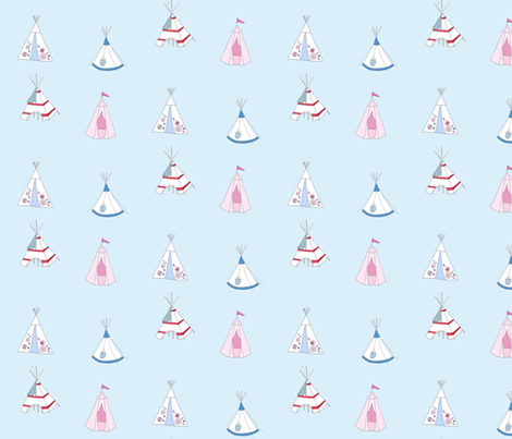 camping fabric by stephkirton86 on Spoonflower - custom fabric