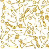 Crafty Stuff - Mustard yellow