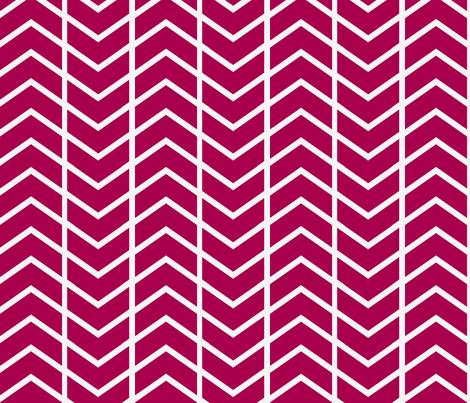 chevron stripe in Hot pink