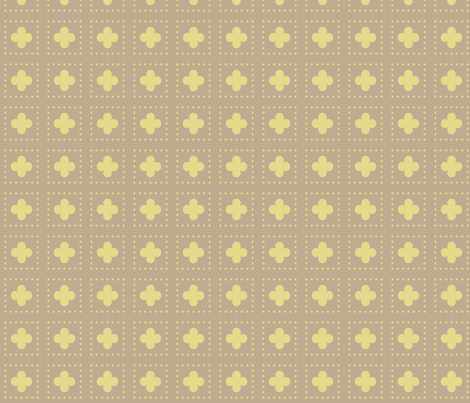 Gold Tudor Rose Cutout