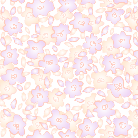 puddleflowersource fabric by wordfabric on Spoonflower - custom fabric