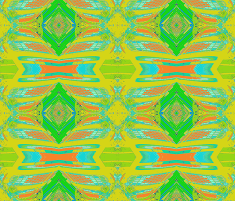 No one Remembers the Pain of Sunburn after a Happy Summer fabric by susaninparis on Spoonflower - custom fabric