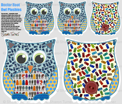 Doctor Hoot Owl Plushies
