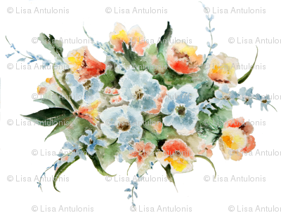 Watercolor Bouquet