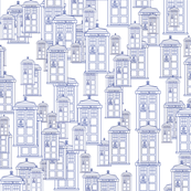 Blue Tardis Lines