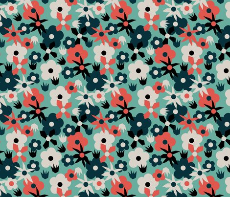Retro_mixed_flower_blue_shop_preview