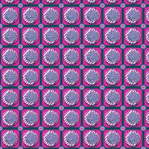 ZZ Kids Cheater Quilt: Stacked Circle Patches - SMALL