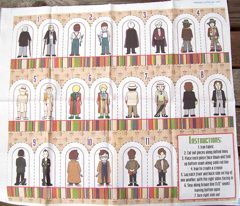 Doctor Who Inspired Finger Puppets