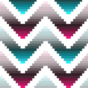 chevron cheater quilt patchwork solids