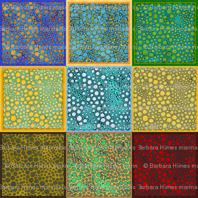 Dotty Cartography Patchwork