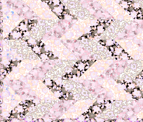 cheaterquiltpinky fabric by wordfabric on Spoonflower - custom fabric