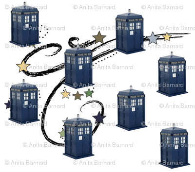 Tardis Star Swirl