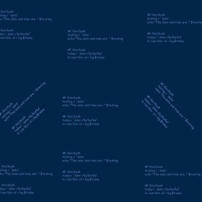 bash script1 - dk blue