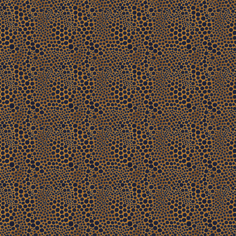 Dot Crowd: Chocodot fabric by tallulahdahling on Spoonflower - custom fabric
